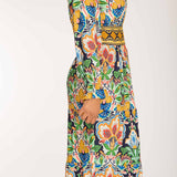 Wow midi jersey dress - Navy folklore