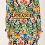 Wow short jersey dress - Navy folklore