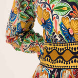 Wow short jersey dress - Navy folklore