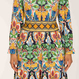 Wow short jersey dress - Navy folklore