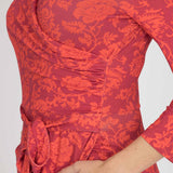 Ready to go midi jersey dress - Red