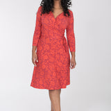 Ready to go short jersey dress - Red