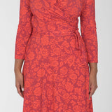 Ready to go short jersey dress - Red
