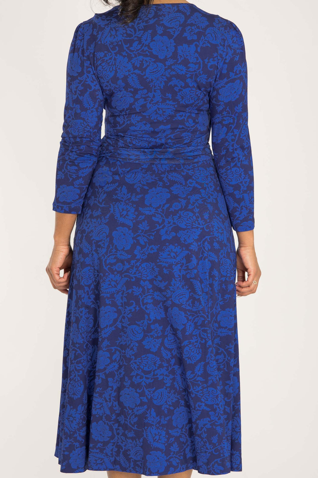 Ready to go midi jersey dress - Blue