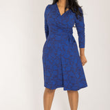 Ready to go short jersey dress - Blue