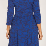 Ready to go short jersey dress - Blue