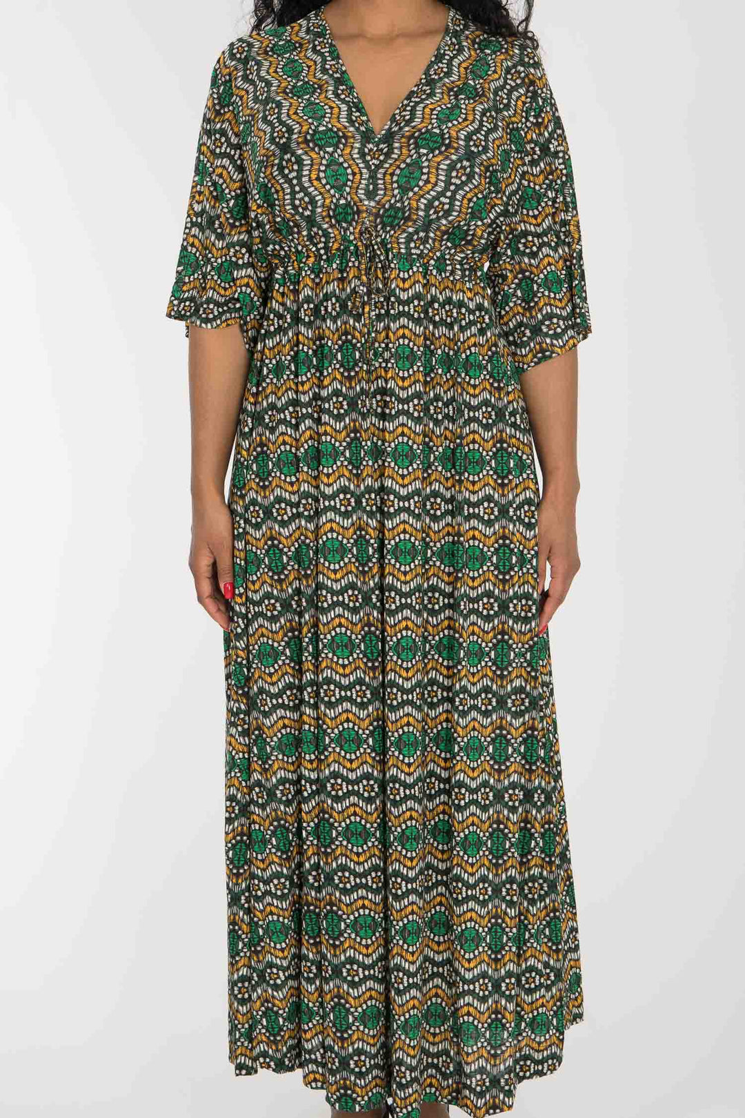 To wear everywhere maxi jersey dress - Green