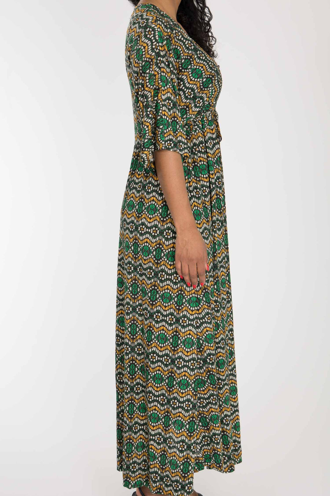 To wear everywhere maxi jersey dress - Green