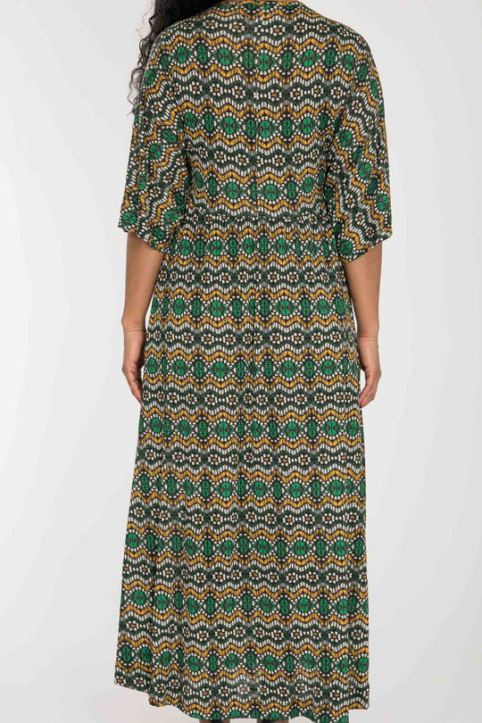 To wear everywhere maxi jersey dress - Green