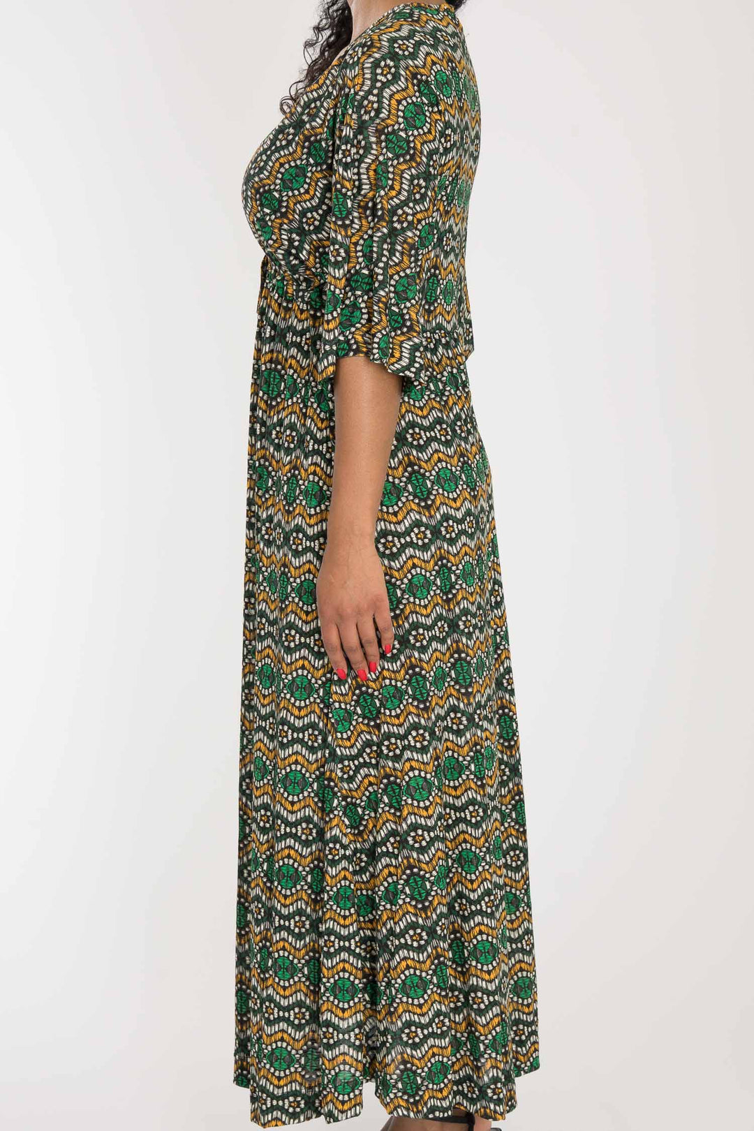 To wear everywhere maxi jersey dress - Green
