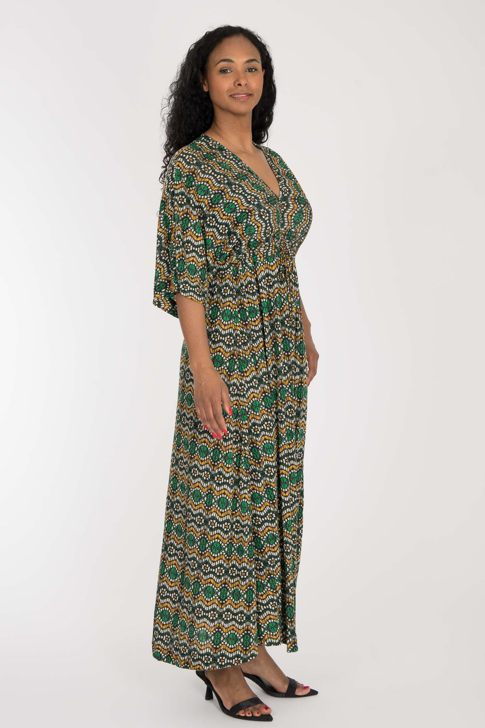 To wear everywhere maxi jersey dress - Green