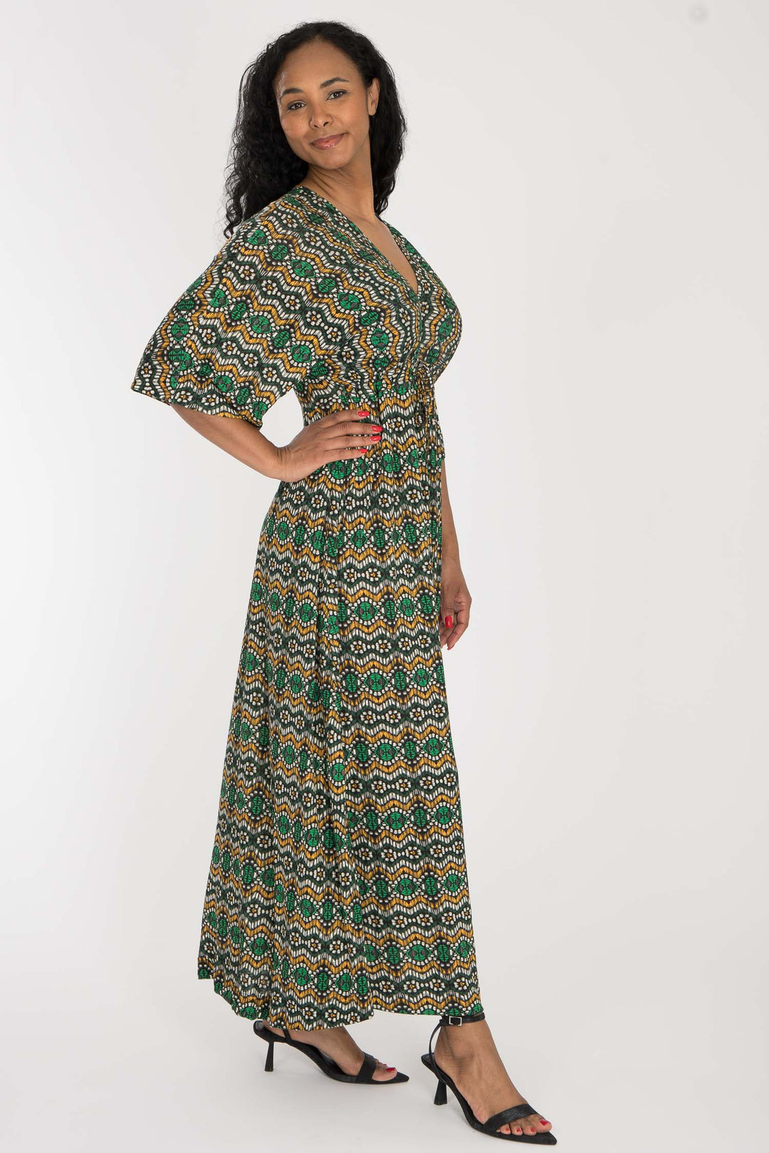 To wear everywhere maxi jersey dress - Green