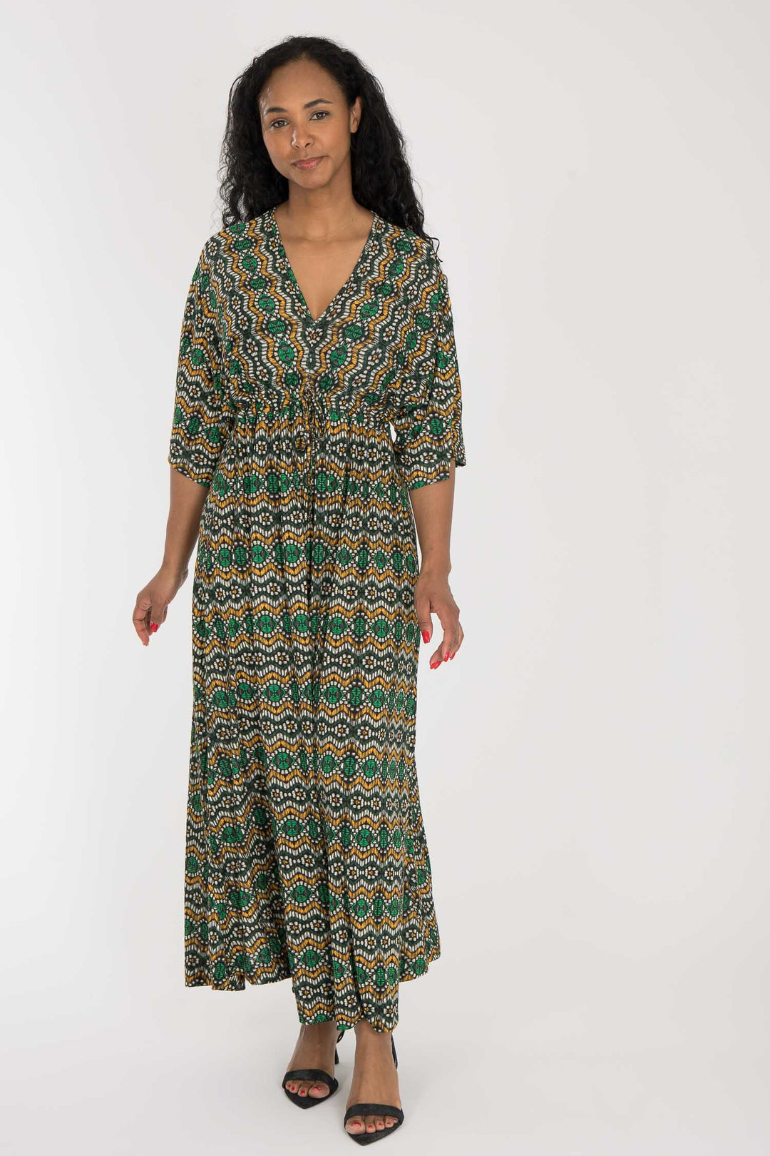 To wear everywhere maxi jersey dress - Green