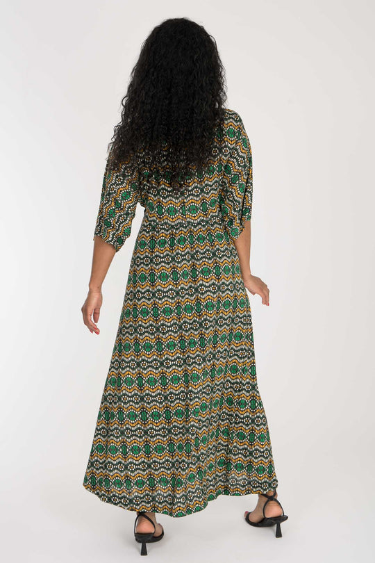 To wear everywhere maxi jersey dress - Green
