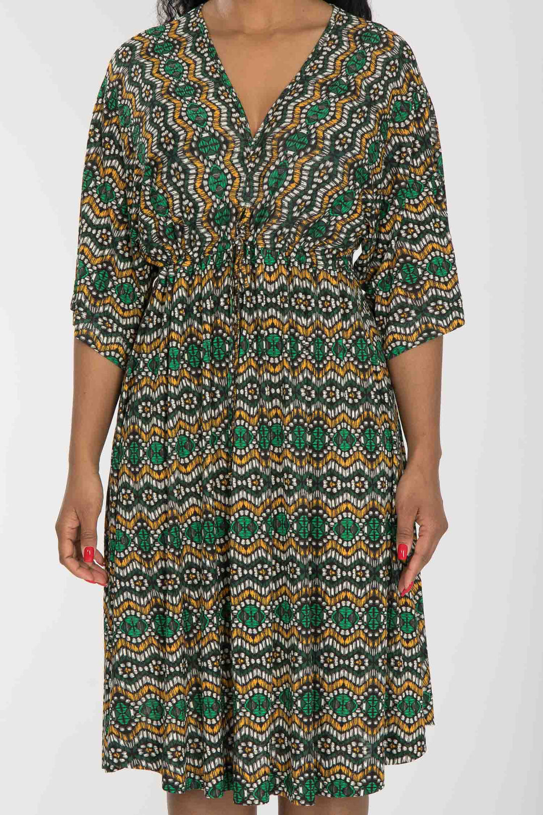 To wear everywhere short jersey dress - Green