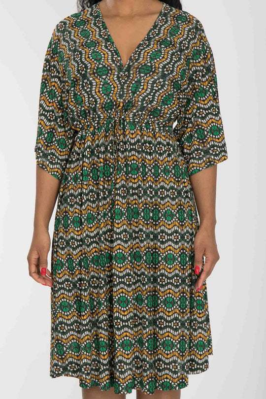 To wear everywhere short jersey dress - Green