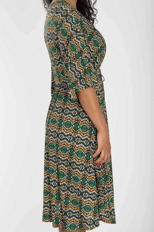 To wear everywhere short jersey dress - Green