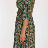 To wear everywhere short jersey dress - Green