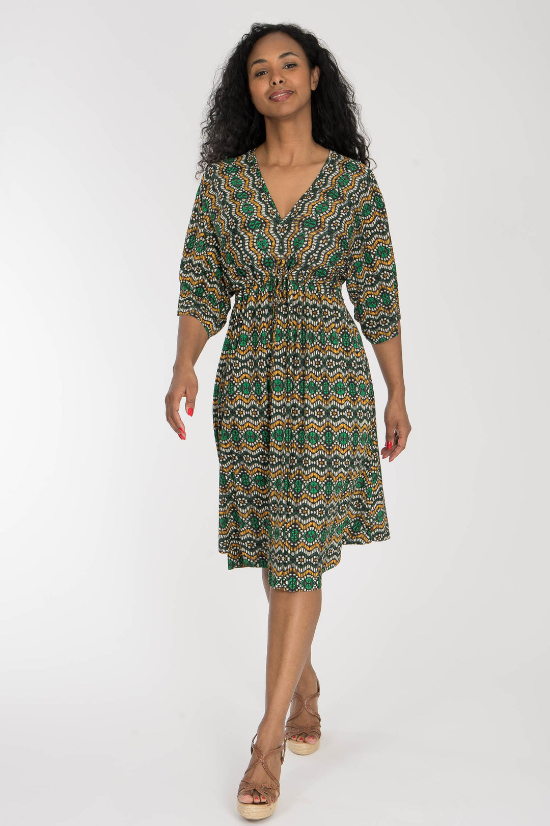 To wear everywhere short jersey dress - Green