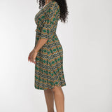 To wear everywhere short jersey dress - Green