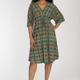 To wear everywhere short jersey dress - Green