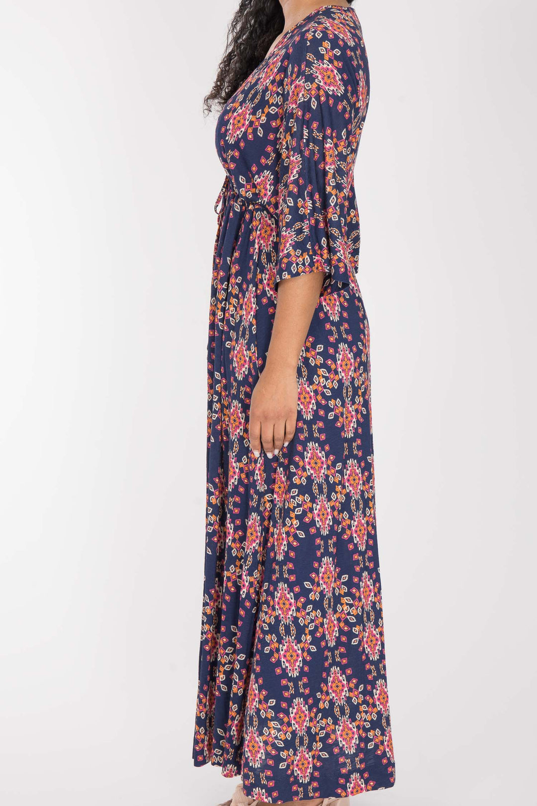 To wear everywhere maxi jersey dress - Navy