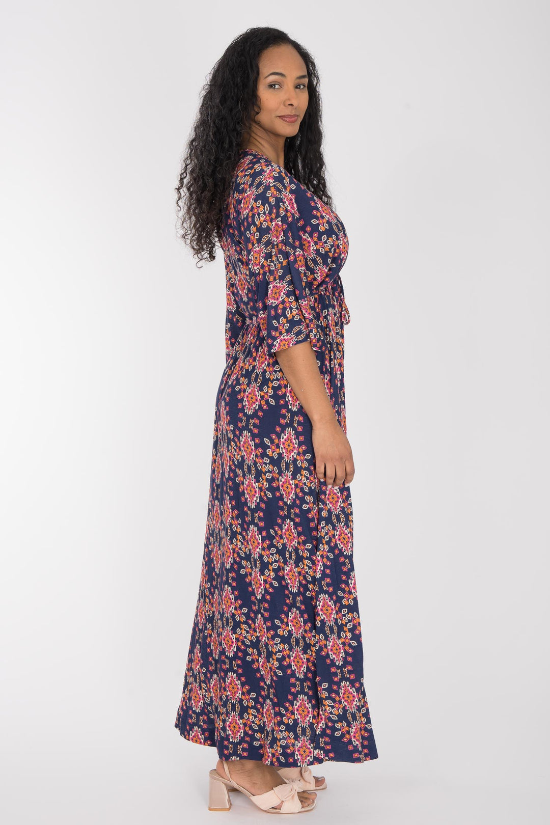 To wear everywhere maxi jersey dress - Navy