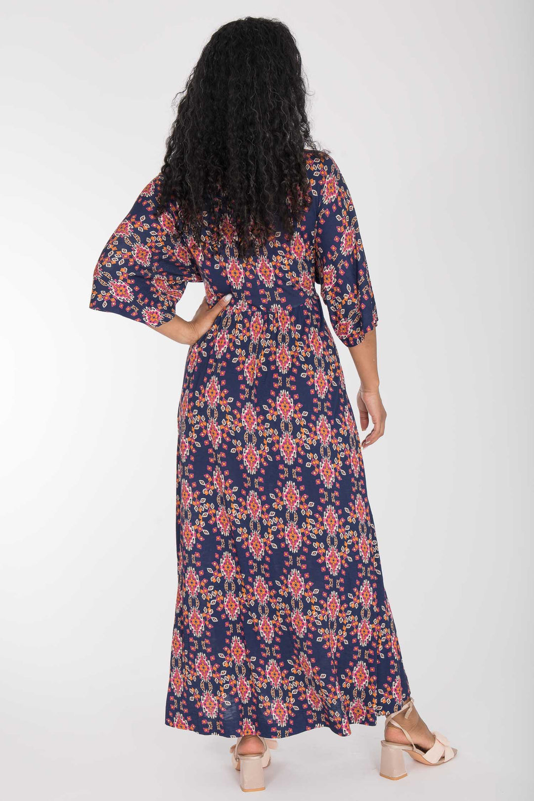 To wear everywhere maxi jersey dress - Navy