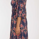 To wear everywhere short jersey dress - Navy