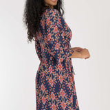 To wear everywhere short jersey dress - Navy