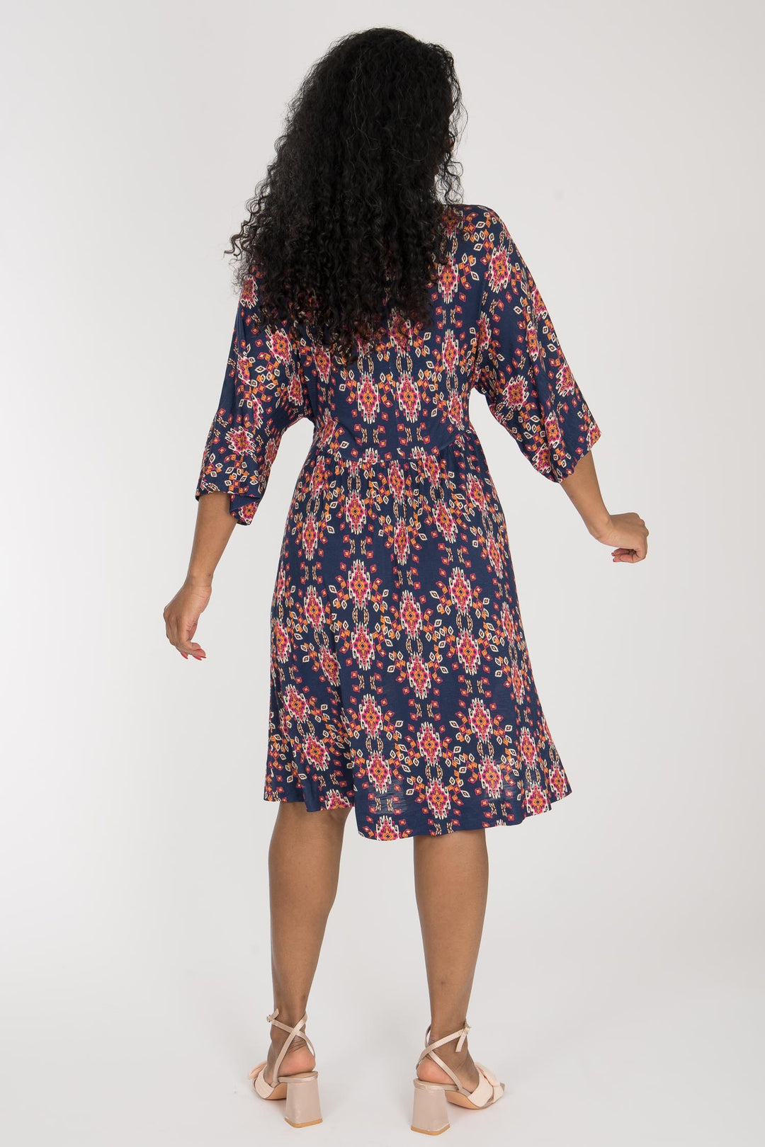 To wear everywhere short jersey dress - Navy