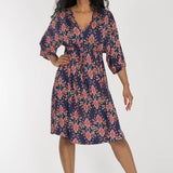 To wear everywhere short jersey dress - Navy