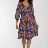 To wear everywhere short jersey dress - Navy