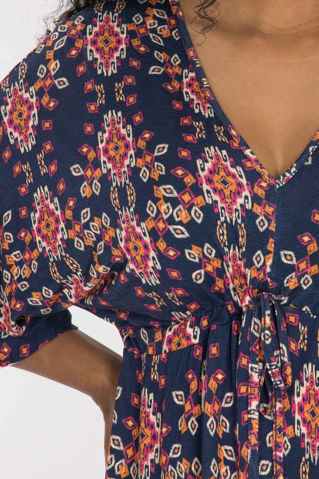 To wear everywhere short jersey dress - Navy