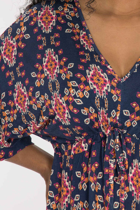 To wear everywhere short jersey dress - Navy