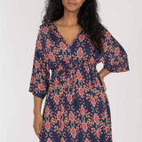 To wear everywhere short jersey dress - Navy