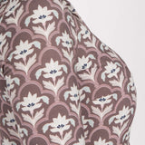Forever mine collar short jersey dress - Mauve