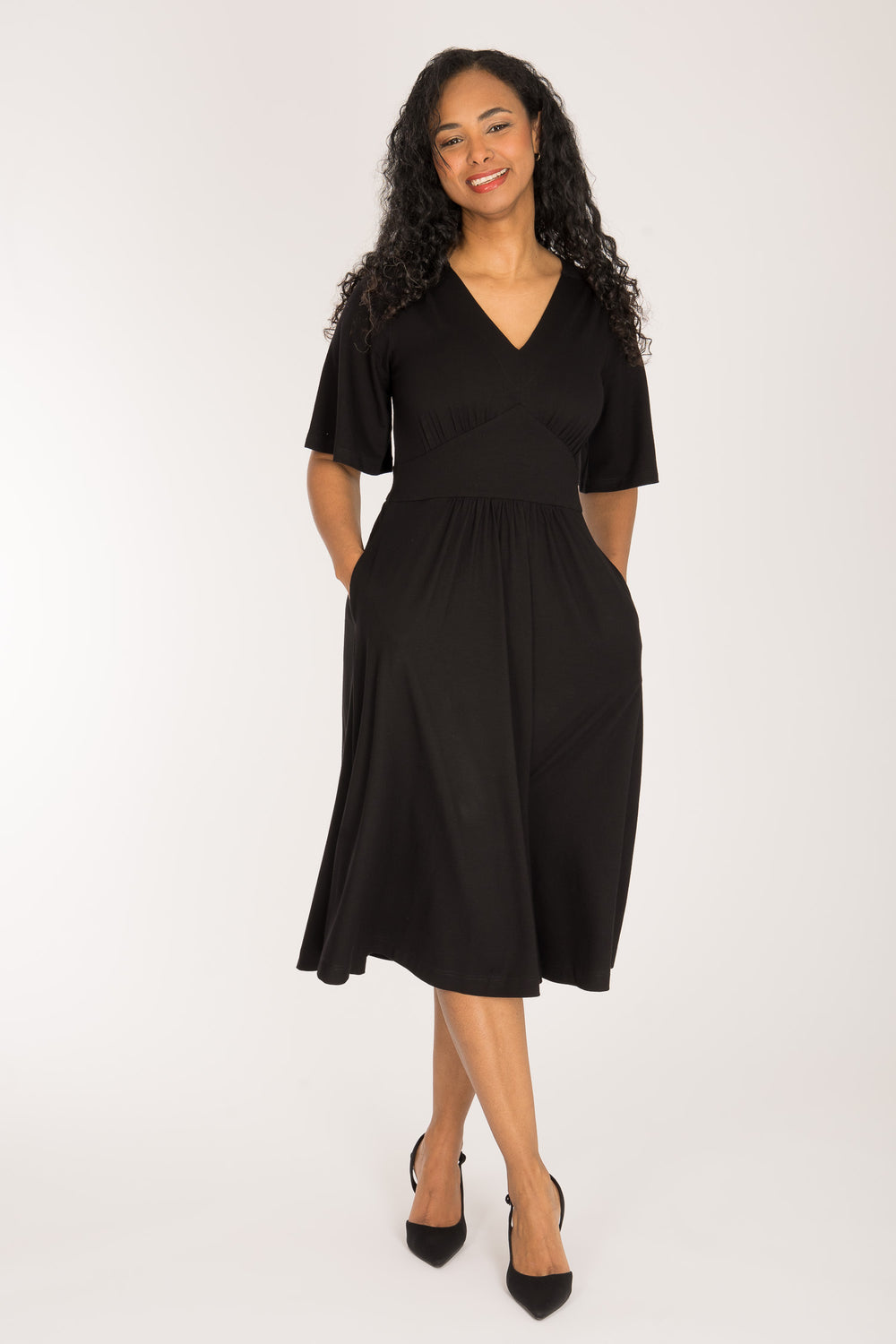 Nina jersey dress - Black