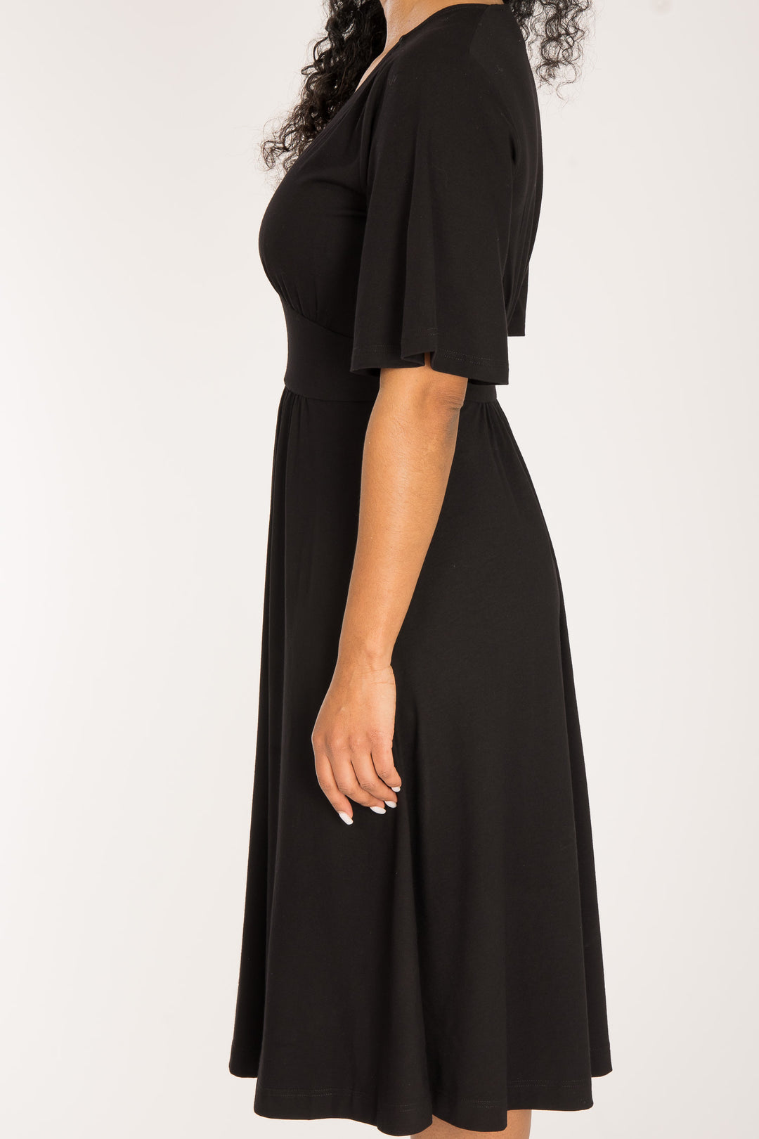 Nina jersey dress - Black