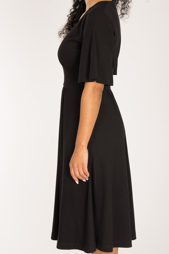 Nina jersey dress - Black