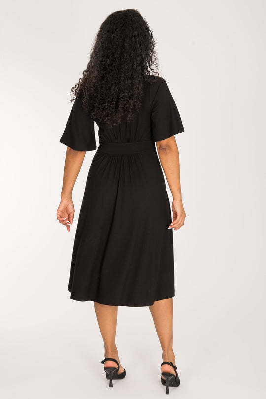 Nina jersey dress - Black