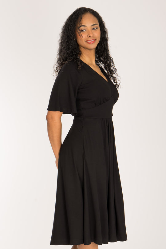 Nina jersey dress - Black
