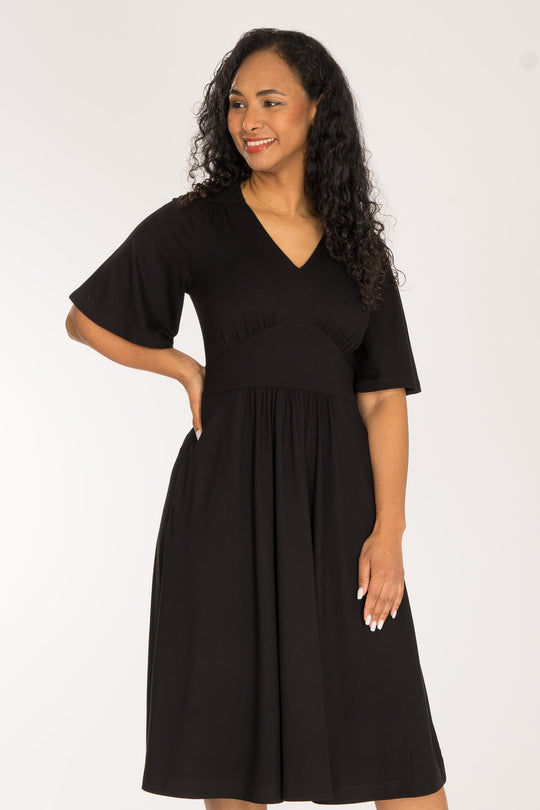 Nina jersey dress - Black