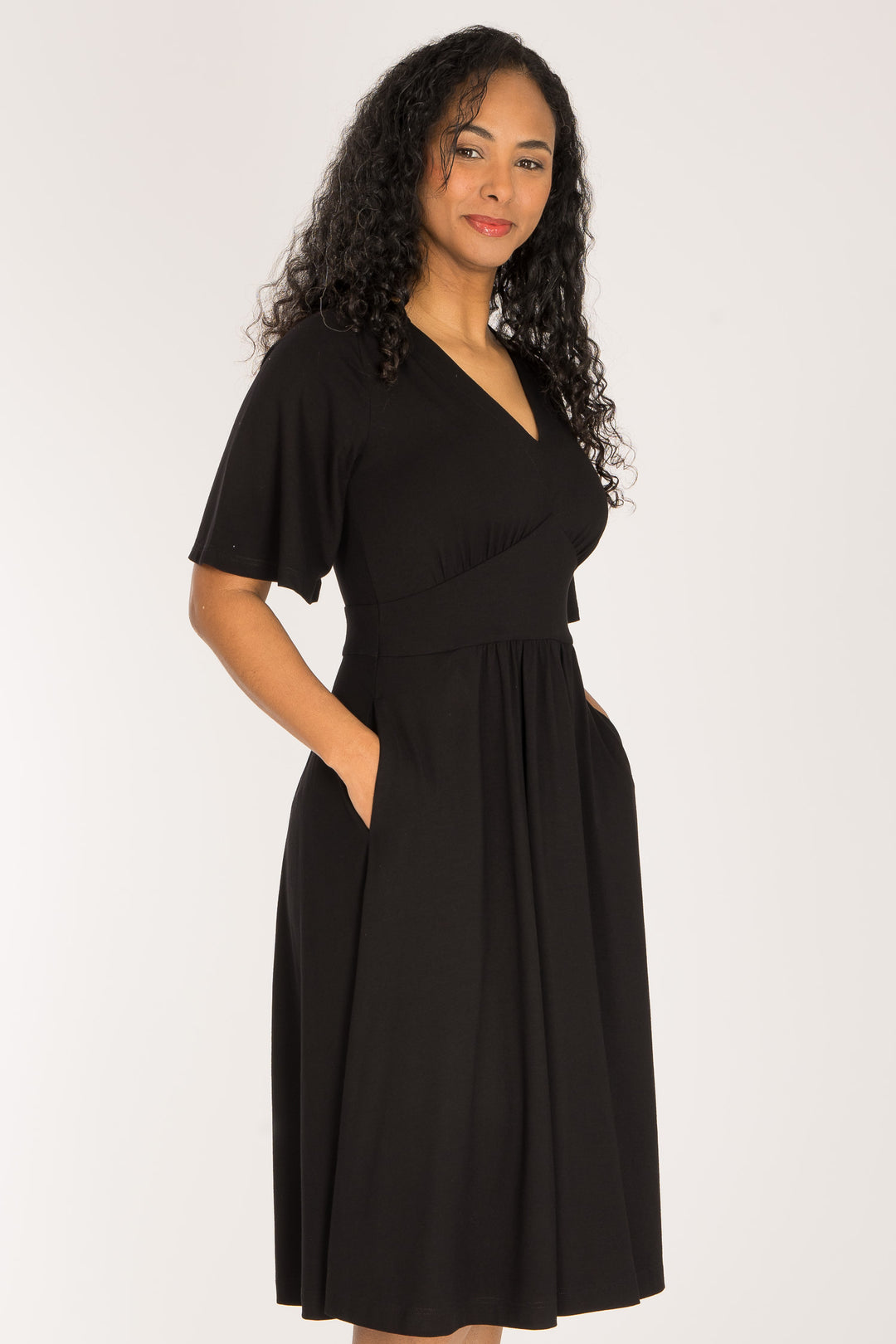 Nina jersey dress - Black