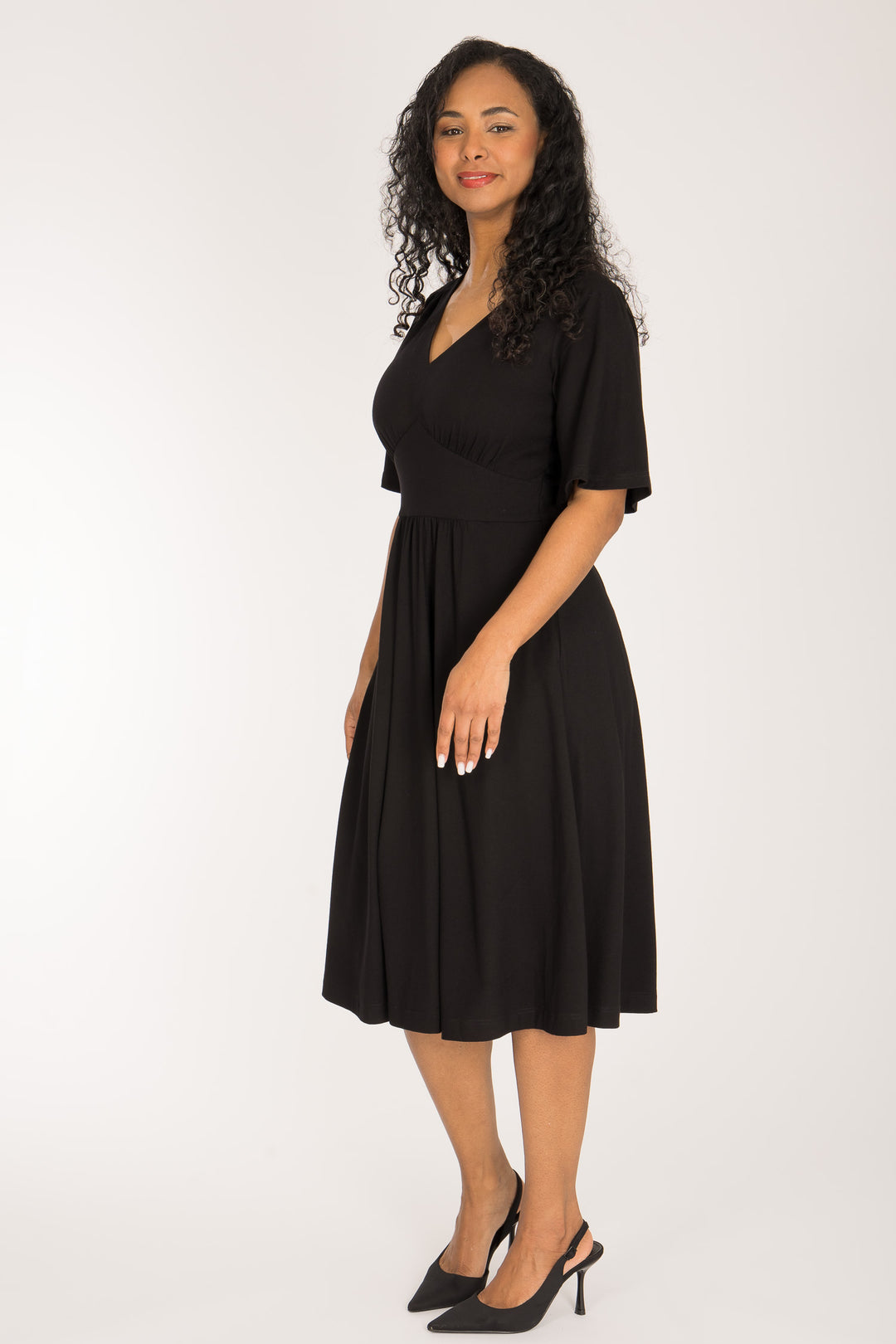 Nina jersey dress - Black