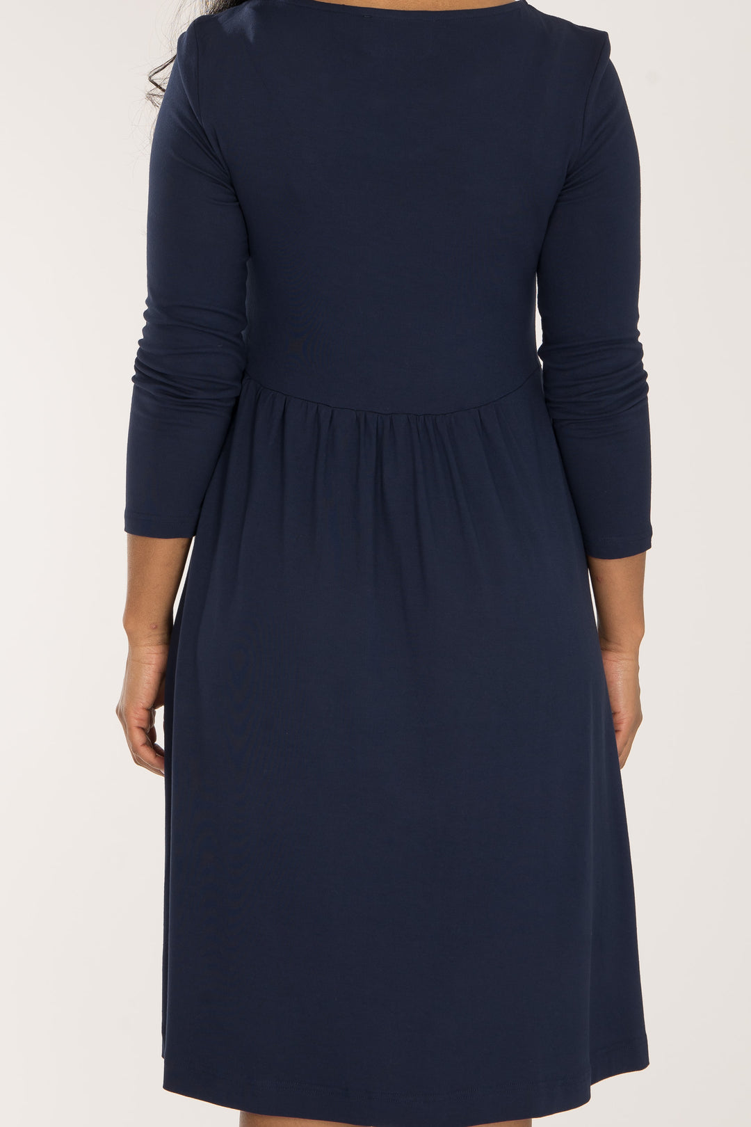 Ideal short jersey dress - Navy