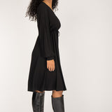To wear everywhere short jersey dress - Black