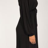 To wear everywhere short jersey dress - Black