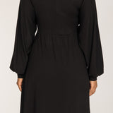 To wear everywhere short jersey dress - Black