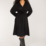 To wear everywhere short jersey dress - Black